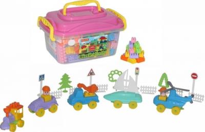 Opakowanie Klocki Budowniczy - 138 elementów