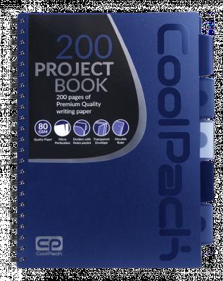 Opakowanie KOŁOBRULION A4 COOLPACK CIEMNONIEBIESKI