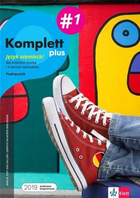 Komplett plus 1 Podręcznik wieloletni + 2 CD. Autor: Montali Gabriella, Mandelli Daniela, Czernohous Linzi Nadja, Niebrzydowska Bożena, Amadeusz Lipczak. SmakLiter.pl Okładka książki Komplett plus 1 Podręcznik wieloletni + 2 CD