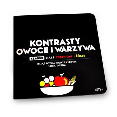 Okładka książki Kontrasty Owoce i warzywa