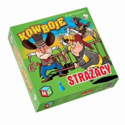 Kowboje strażacy. Wydawca: MULTIGRA. SmakLiter.pl Opakowanie Kowboje strażacy