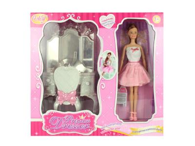 Opakowanie Lalka 30 cm z toaletką i akcesoriami