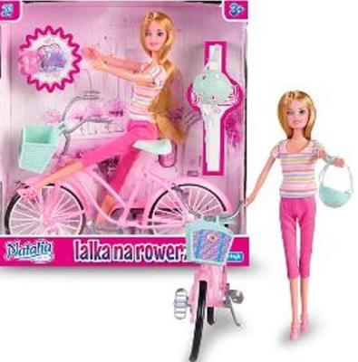 Opakowanie Lalka Natalia na rowerze