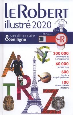 Le Robert illustré 2020 et son dictionnaire en ligne. Wydawca: Le Robert. SmakLiter.pl Opakowanie Le Robert illustré 2020 et son dictionnaire en ligne