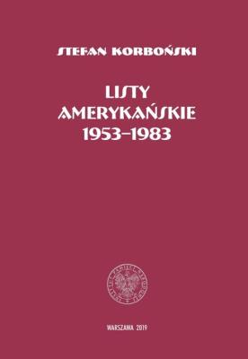 Listy amerykańskie 1953-1983. Autor: Rybicki Roman W., Nowożycki Bartosz. SmakLiter.pl Okładka książki Listy amerykańskie 1953-1983