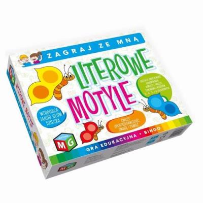 Literowe motyle. Wydawca: MULTIGRA. SmakLiter.pl Opakowanie Literowe motyle