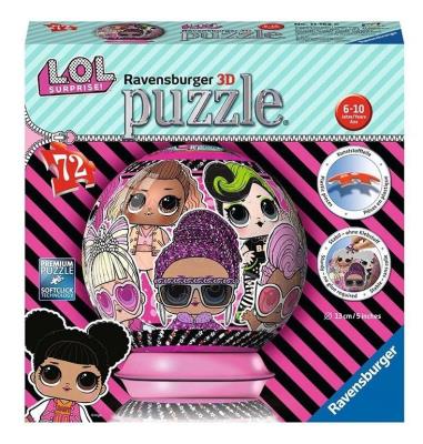 Opakowanie LOL Surprise Kula 3D 72 el.