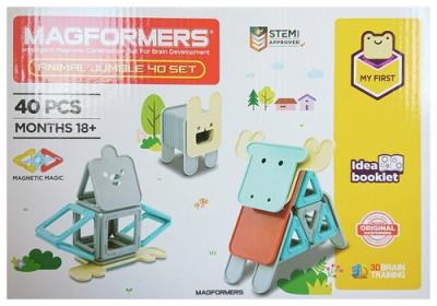 Magformers Mój pierwszy zestaw Zwierzęta 40. Wydawca: MAGFORMERS. SmakLiter.pl Opakowanie Magformers Mój pierwszy zestaw Zwierzęta 40