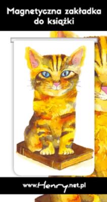 Opakowanie Magnetyczna zakładka do książki - Kot 2 (opakowanie 2 sztuki)