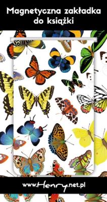 Opakowanie Magnetyczna zakładka do książki - Motyle 2 (opakowanie 2 sztuki)