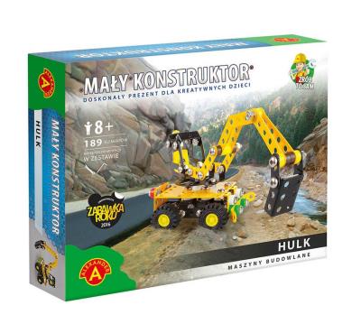 Mały Konstruktor Maszyny  Hulk. Autor:   Praca zbiorowa. SmakLiter.pl Okładka książki Mały Konstruktor Maszyny  Hulk