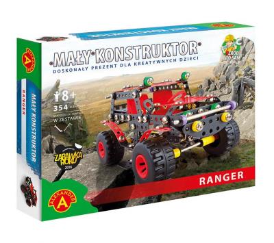 Mały konstruktor - Ranger ALEX. Wydawca: Alexander. SmakLiter.pl Opakowanie Mały konstruktor - Ranger ALEX