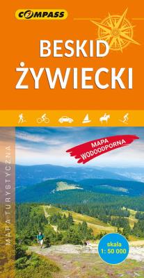 Okładka książki Mapa turystyczna - Beskid Żywiecki 1:50 000