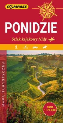 Okładka książki Mapa turystyczna - Ponidzie 1:75 000