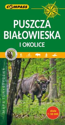 Okładka książki Mapa turystyczna - Puszcza Białowieska i okolice
