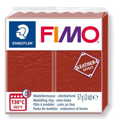 Opakowanie Masa Fimo Leather effect 57g rdzawy