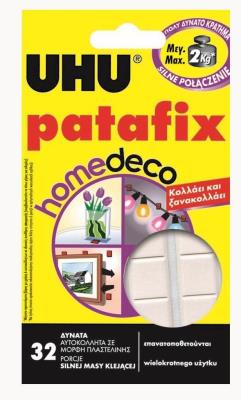 Opakowanie Masa samoprzylepna Patafix 32 porcje Homedeco UHU