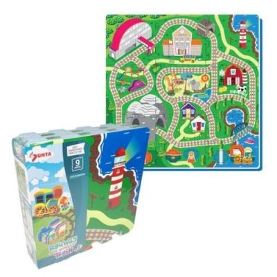 Opakowanie Mata piankowa tory z pociągiem 9 elementów