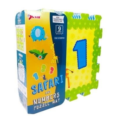 Opakowanie Mata piankowa Zwierzęta+cyfry