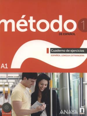 Okładka książki Metodo 1 de espanol Cuaderno de Ejercicios A1 + CD