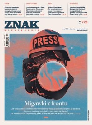 Okładka książki Miesięcznik Znak 772 9/2019 Migawki z frontu