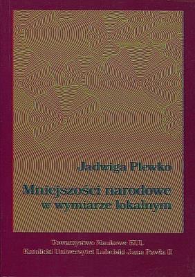Okładka książki Mniejszości narodowe w wymiarze lokalnym