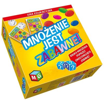 Mnożenie jest zabawne. Wydawca: MULTIGRA. SmakLiter.pl Opakowanie Mnożenie jest zabawne
