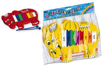 MUZYKALNY SŁOŃ 8-TONÓW 1 SZTUKA. Wydawca: MAREK. SmakLiter.pl Opakowanie MUZYKALNY SŁOŃ 8-TONÓW 1 SZTUKA