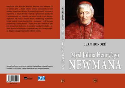 Myśl Johna Henry`ego Newmana. Autor: kardynał Jean Honoré. SmakLiter.pl Okładka książki Myśl Johna Henry`ego Newmana