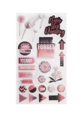 Opakowanie Naklejki typu puffy