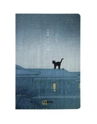 Opakowanie Notes A5/100K Kot stojący na dachu