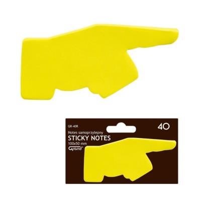 Opakowanie Notes samoprzylepny GR-40R ręka GRAND