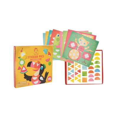 Obrazki z naklejkami Zwariowane zwierzęta. Wydawca: Tiger Tribe. SmakLiter.pl Opakowanie Obrazki z naklejkami Zwariowane zwierzęta