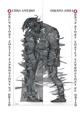 Obrus, który został zaproszony na obiad. Autor: Amejko Lidia. SmakLiter.pl Okładka książki Obrus, który został zaproszony na obiad