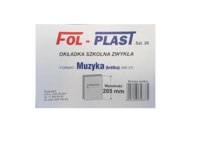 Opakowanie Okładka na podr do muzyki krótka NR 37 (20szt)