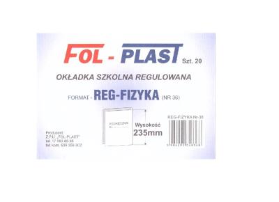 Opakowanie Okładka na podr regulowana NR 36 (20szt)