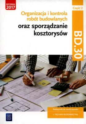 Okładka książki Organizacja i kontrola robót bud. Kwal.BD.30. cz.2