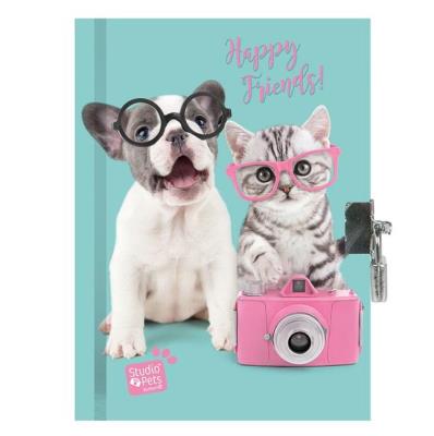 Opakowanie Pamiętnik z kłódką pachnący Studio Pets PTK-3650