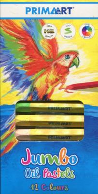 Pastele Olejne Jumbo 12 kolorów. Wydawca: EUROTRADE. SmakLiter.pl Opakowanie Pastele Olejne Jumbo 12 kolorów