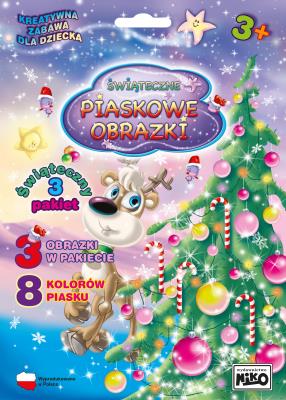 Okładka książki PIASKOWE OBRAZKI ŚWIĄTECZNE PAKIET NR 3