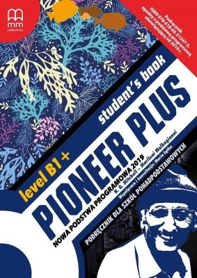 Pioneer Plus B1+ SB w.2019. Autor: Marileni Malkogianni. SmakLiter.pl Okładka książki Pioneer Plus B1+ SB w.2019