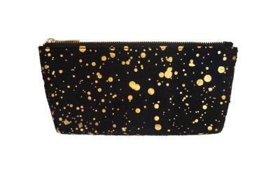 Opakowanie Piórnik saszetka złote kropki