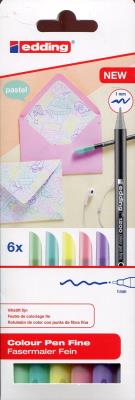 Opakowanie Pisaki pastelowe 6 kolorów