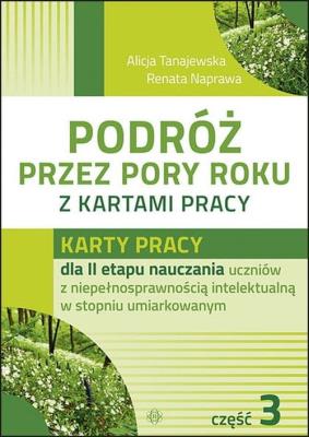 Okładka książki Podróż przez pory roku z kartami pracy cz.3