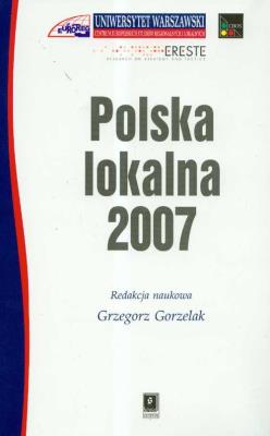 Polska lokalna 2007. Autor: Gorzelak Grzegorz. SmakLiter.pl Okładka książki Polska lokalna 2007
