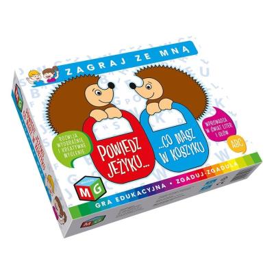 Powiedz jeżyku...zagraj ze mną. Wydawca: MULTIGRA. SmakLiter.pl Opakowanie Powiedz jeżyku...zagraj ze mną
