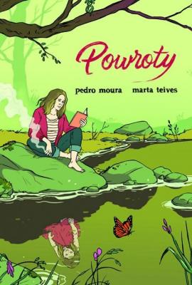 Powroty. Autor: Pedro Moura, Marta Teives. SmakLiter.pl Okładka książki Powroty
