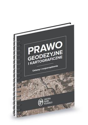 Opakowanie Prawo geodezyjne i kartograficzne