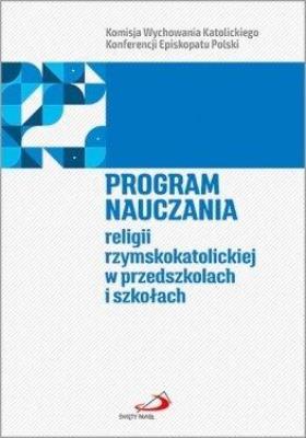 Okładka książki Prog. nauczania religii rzymskokatolickiej w SP...