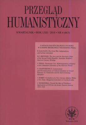 Opakowanie Przegląd Humanistyczny 2018/04